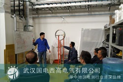 CA888亚洲城集团赴连云港进行安全工器具试验装置的培训调试服务
