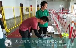 CA888亚洲城集团赴安徽调试安全工具器等一批设备