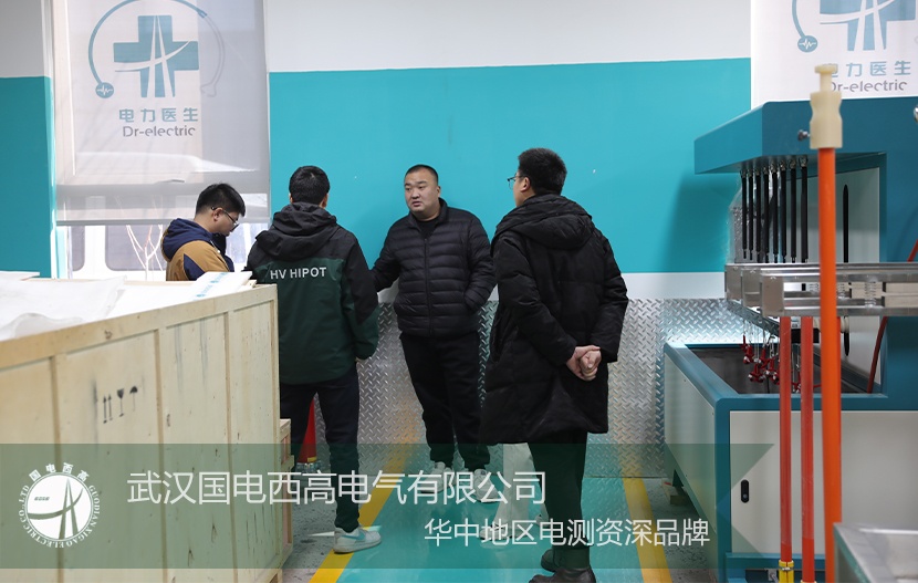 河北客户莅临CA888亚洲城集团参观并考察安全工器具相关设备